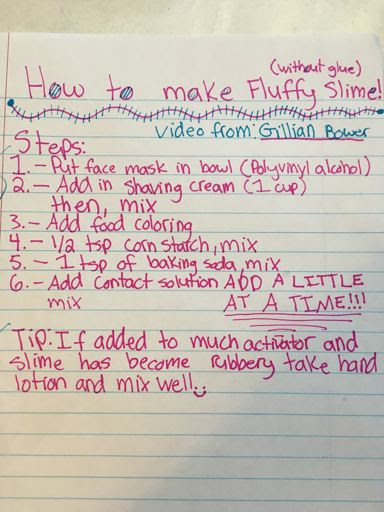 How To Make Slime Without Activator Recipe
