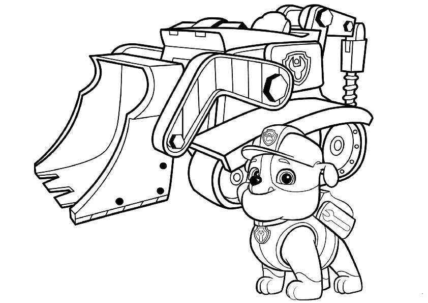 Paw Patro 19 Ausmalbilder Gratis