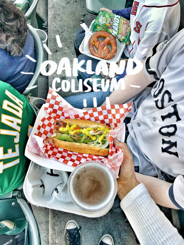 Guests are permitted to bring food into the coliseum for individual consumption. Oakland Coliseum