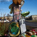 A memorial to Michael Brown on Canfield Drive in Ferguson, Mo., where he was killed in August. A grand jury did not indict the police officer who shot him.