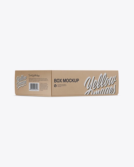 Download Download Kraft Box Label Mockup Top View Yellowimages ...