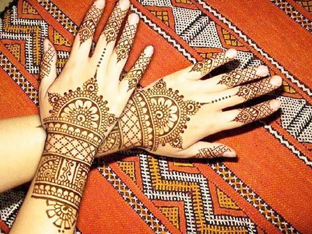 Hand Mehndi Back Henna For Wedding