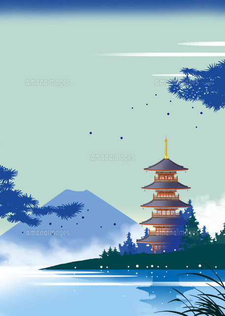 最新和風 風景 フリー イラスト 無料イラスト集