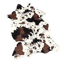 Meigar faux Cow hide print rug size 3.6x2.5