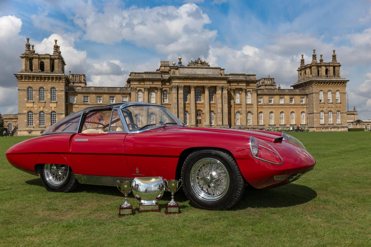 1960 Alfa Romeo 6C 3000 CM Pininfarina Superflow IV with trophies