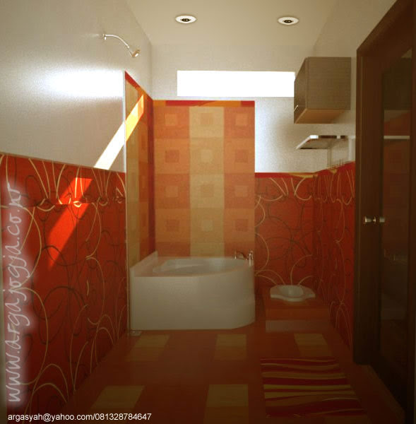 Denah rumah modern sederhana dan minimaliss 3 kamar. Desain Interior Kamar Mandi Trendi Ukuran 2 3 Meter Argajogja S Blog