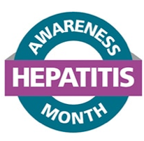 Hepatitis Awareness Month logo