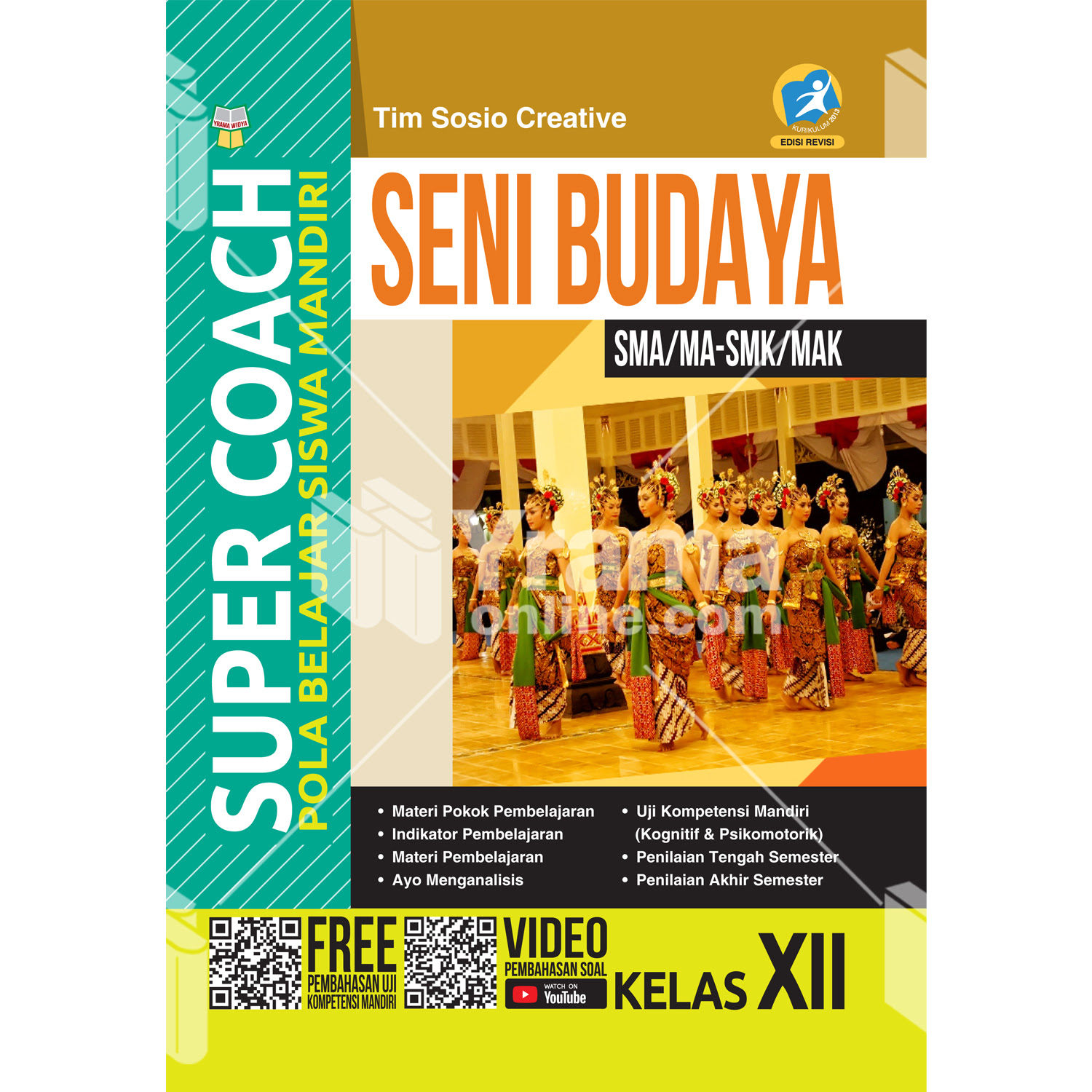 Buku Super Coach Seni Budaya Sma Ma Smk Mak Kelas Xii K13 Revisi