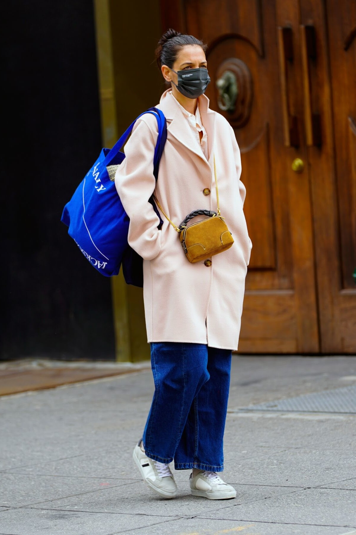 A source says that katie began to wonder if she was emilio vitolo's rebound since she started dating him while he was. Katie Holmes New York City March 6 2021 Star Style