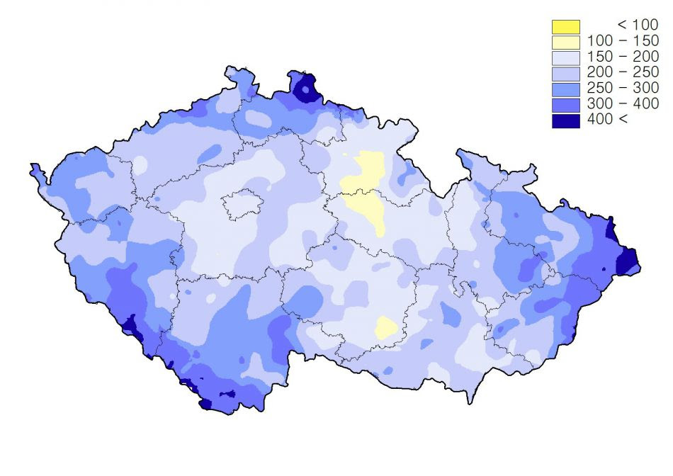 Od tmavě modré, představující mírný deštík, pres zelenou pro intezívní déšt až po červenou a bílou pro průtrže mrače a. Infomet Informacni Web Chmu Cesky Hydrometeorologicky Ustav Meteorologie Klimatologie Hydrologie Cistota Ovzdusi Predpoved Pocasi