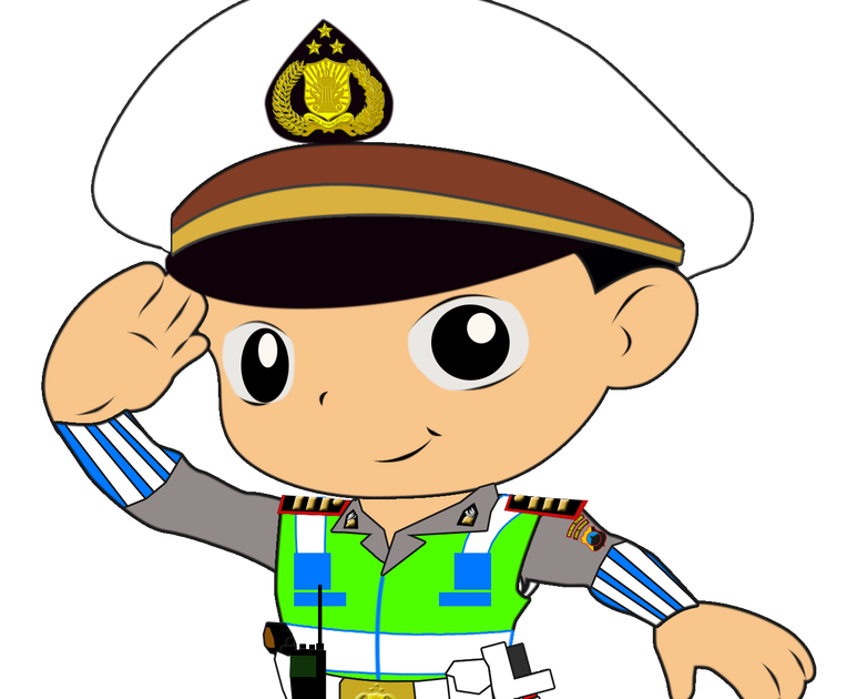 Inspirasi 38+ Gambar Polisi Kartun, Gambar Kartun Berpeci