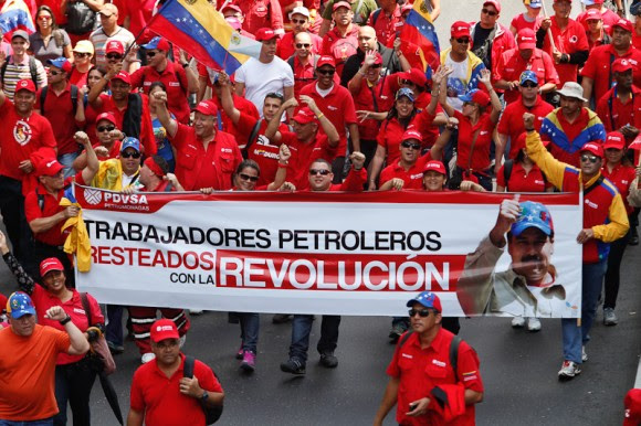 marcha venezuela PDVSA