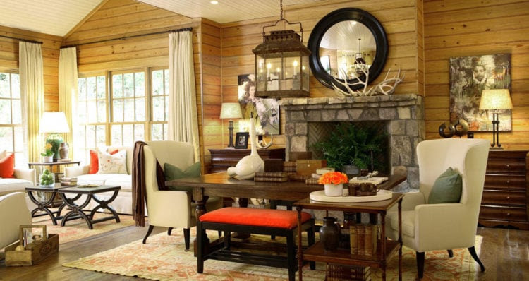 Play with crisp whites and airy materials for elevated elegance within a country rustic interior. 20 Gorgeous Country Style Living Room Ideas