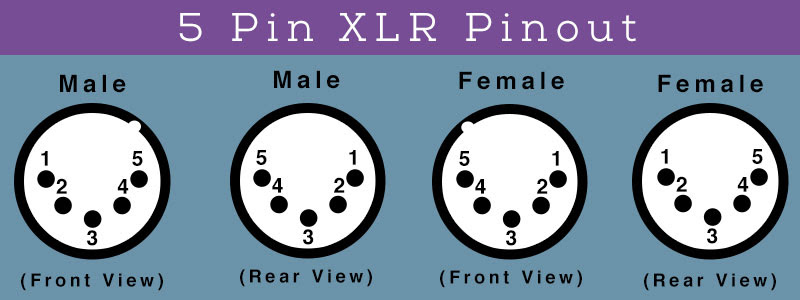 A wiring diagram is a simple visual representation of the physical connections and physical layout of an electrical system or circuit. Xlr Pinout Drawings Colours 3 Pin 5 Pin Xlr Connectors