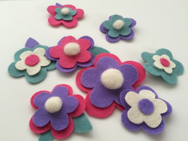元のフェルト 花 作り方 最高の花の画像