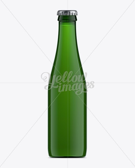 Download Download 25cl Vichy Style Green Glass Bottle Mockup PSD