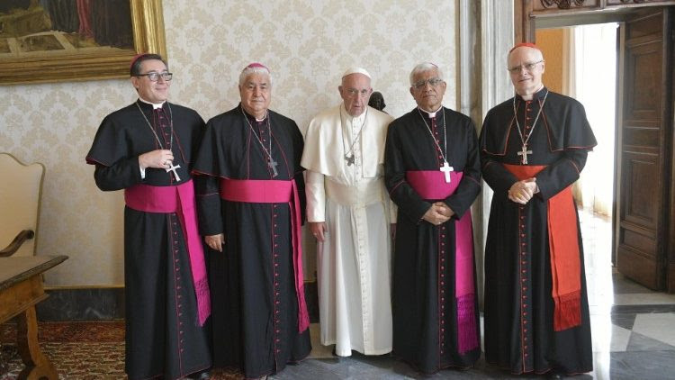 Papa FrancIsco com a presidência do CELAM