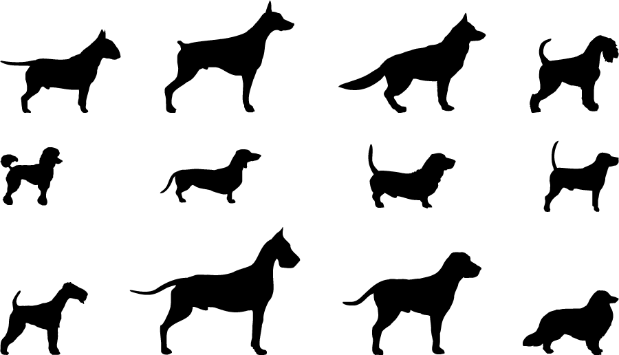 新着犬 イラスト 無料 シルエット 無料イラスト集