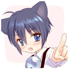 Soft1you フリー アイコン 猫 耳 フード