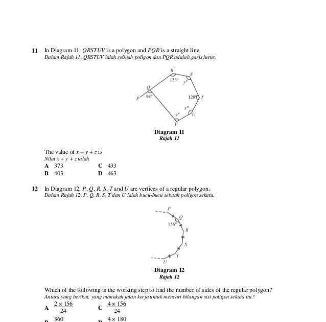 Soalan Latihan Matematik Tingkatan 5 Bab 1 - Persoalan v