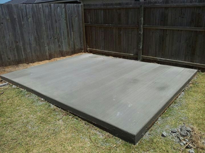 How to build a storage shed on a concrete slab ~ Goehs