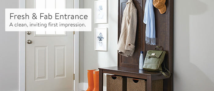 Shop fresh, functional furniture and accessories for the entryway.