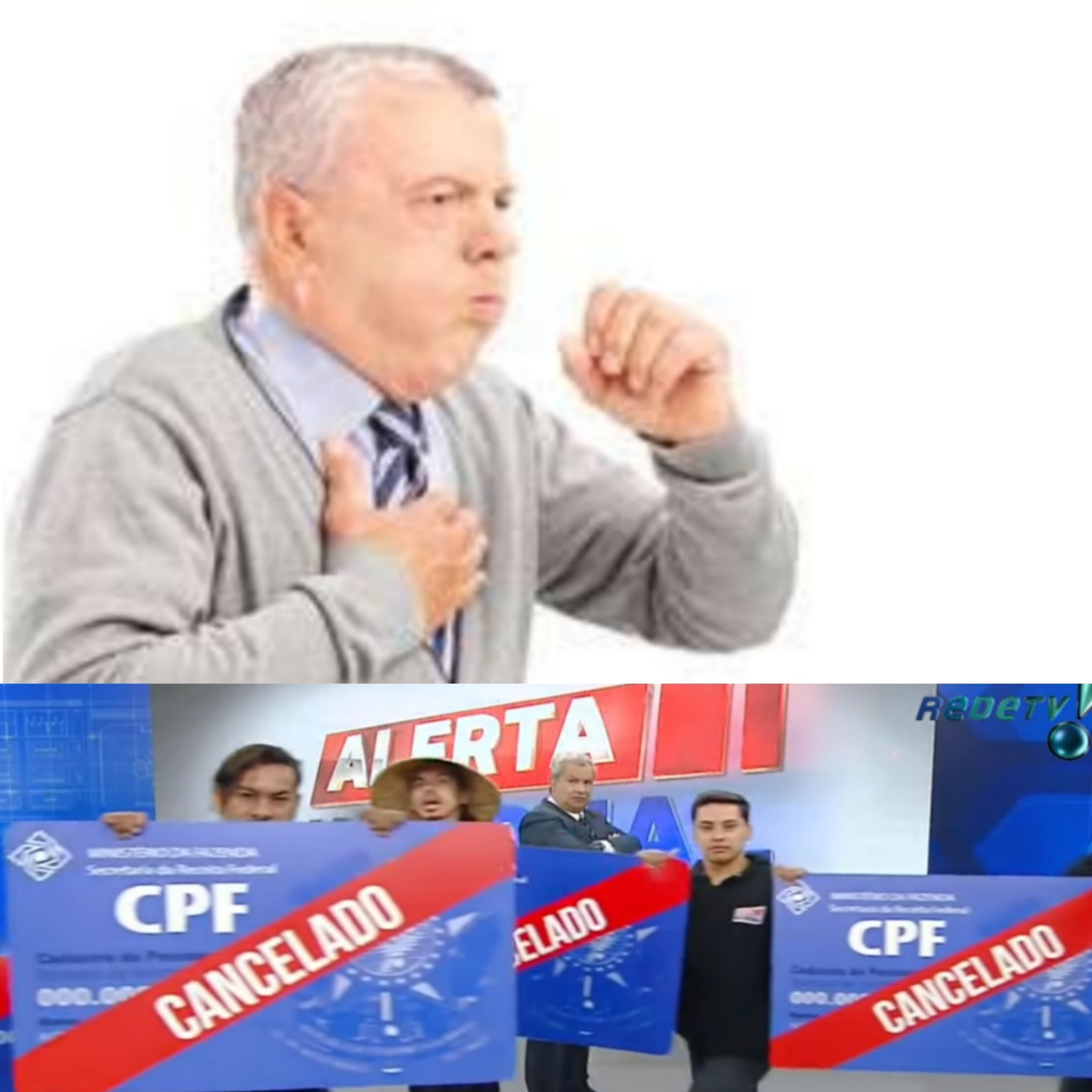 Sikêra jr cai na hora do cpf cancelado | alerta nacional (22/09/20). Cpf Cancelado Meme By Chc Memedroid
