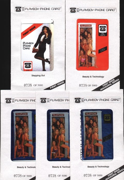 Playboy Collectible Phone Cards