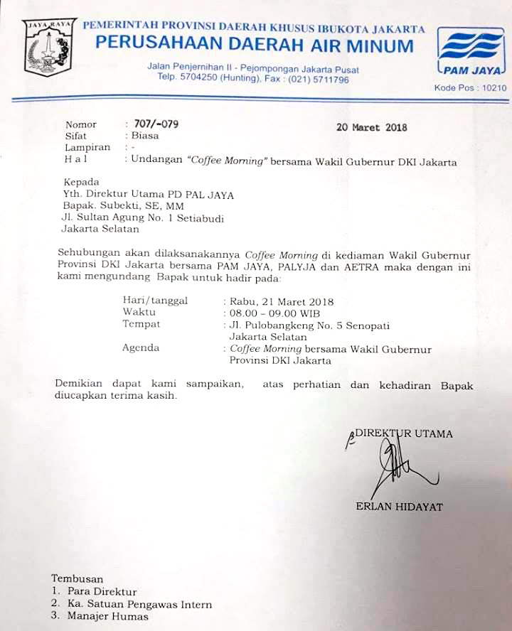 Contoh Surat Undangan Gubernur - Descar 0