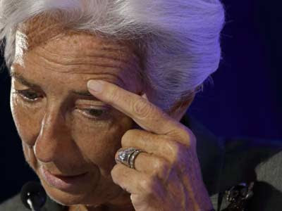 Christine Lagarde, directora del FMI