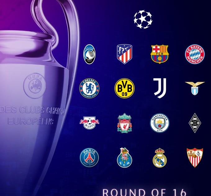 2021 Uefa Champions League Fixtures 2020 21 Round Of 16