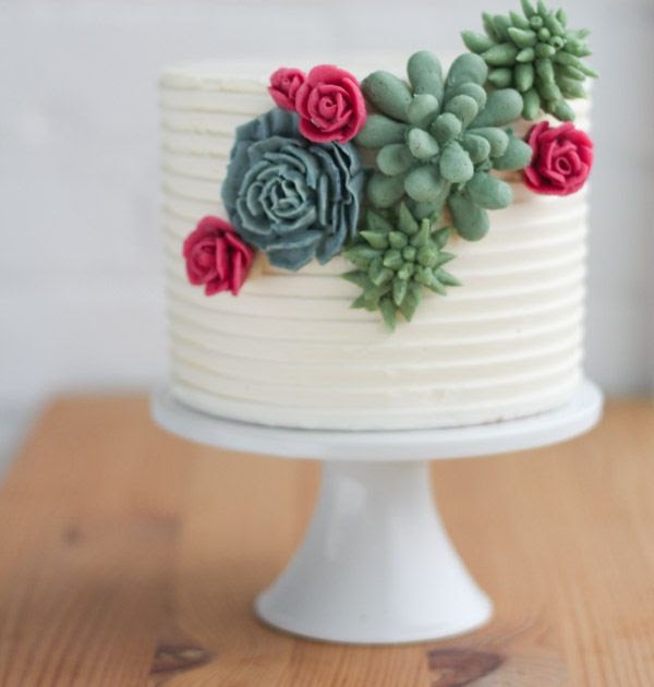 Buttercream Garden Cake Design | See More...