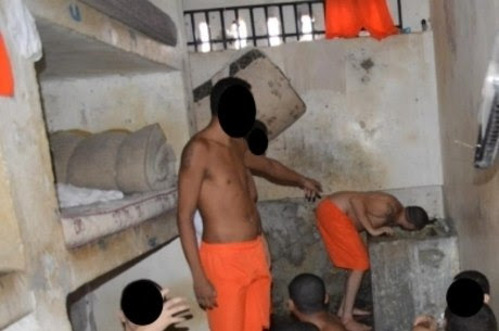 Única fonte de água de presos em unidade do Ceará