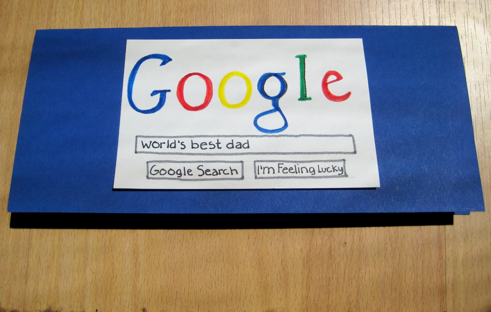 This printable from the handcrafted story can be used year after year, making it a fun way to see your child's growth in handwriting, vocabulary, and this father's day card looks professionally made, but anyone pull it off using these detailed. Easy Handmade Birthday Cards For Dad