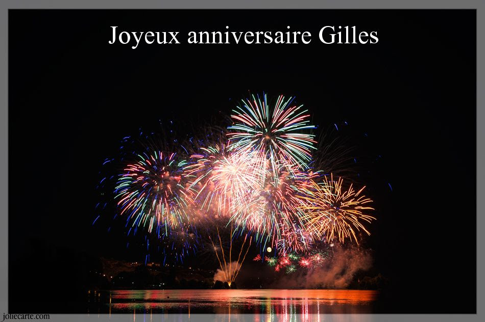 Carte Bon Anniversaire Gilles Sharilyn Quinns