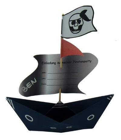 Kostenlose karten zum ausdrucken und runterladen geburtstagskarten, einladungskarten, glückwunschkarten, grußkarten, glückwünsche, einladungen gratis ohne anmeldung online downloaden. Piratenschiff Einladung Zum Kindergeburtstag Inkl Vorlagen Zum Ausdrucken Piratenparty Basteln Rund Ums Jahr