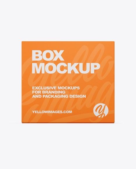 Download Cube Box Packaging Mockup
