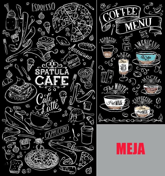  Gambar  Dinding Cafe  Hitam  Putih  Akana Wallpaper