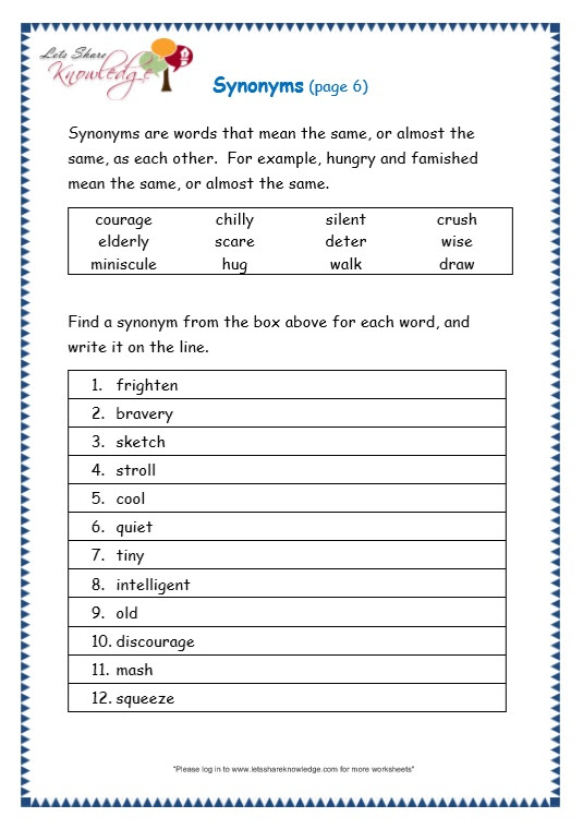 79 worksheets english grade 6 grammar kidworksheet