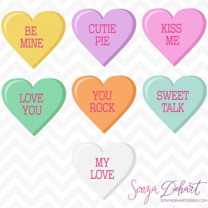 Download Valentine Card Design Clipart Valentine Heart Candy Images