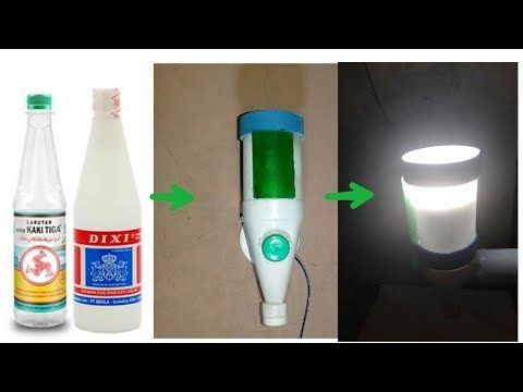 Penting Cara Membuat Lampu Hias dari Botol Bekas Video 