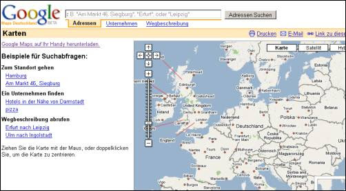 Deutschland Karte Deutschland Google Maps - Foto Kolekcija