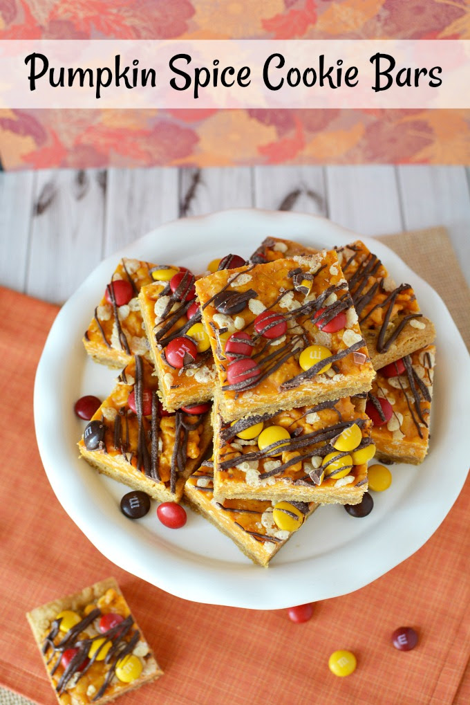 Diabetic Pumpkin Bars Recipe - Light and fluffy healthy pumpkin bars topped with a silky ...