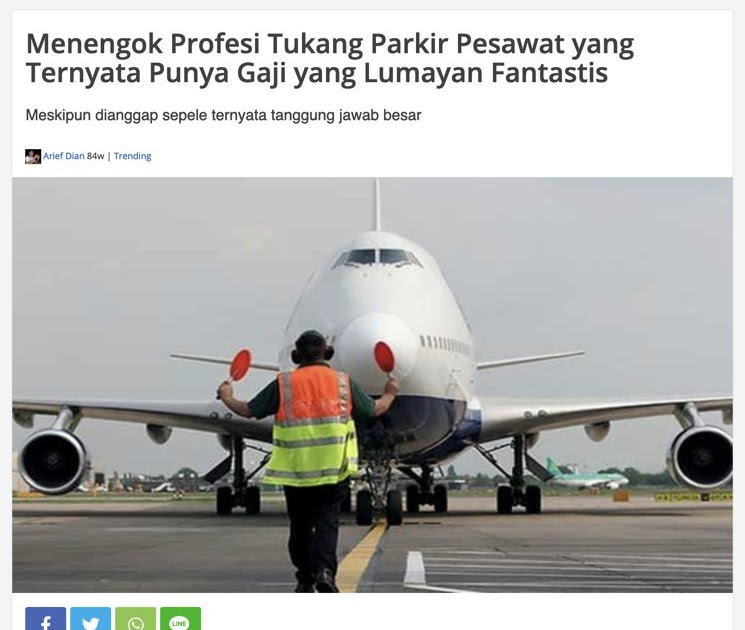Jurusan Kerja Markir Pesawat : Pesawat Kargo Masih Di ...