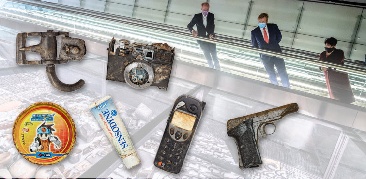 Imagen  - Los sorprendentes objetos descubiertos en las obras de construcción del metro en Ámsterdam