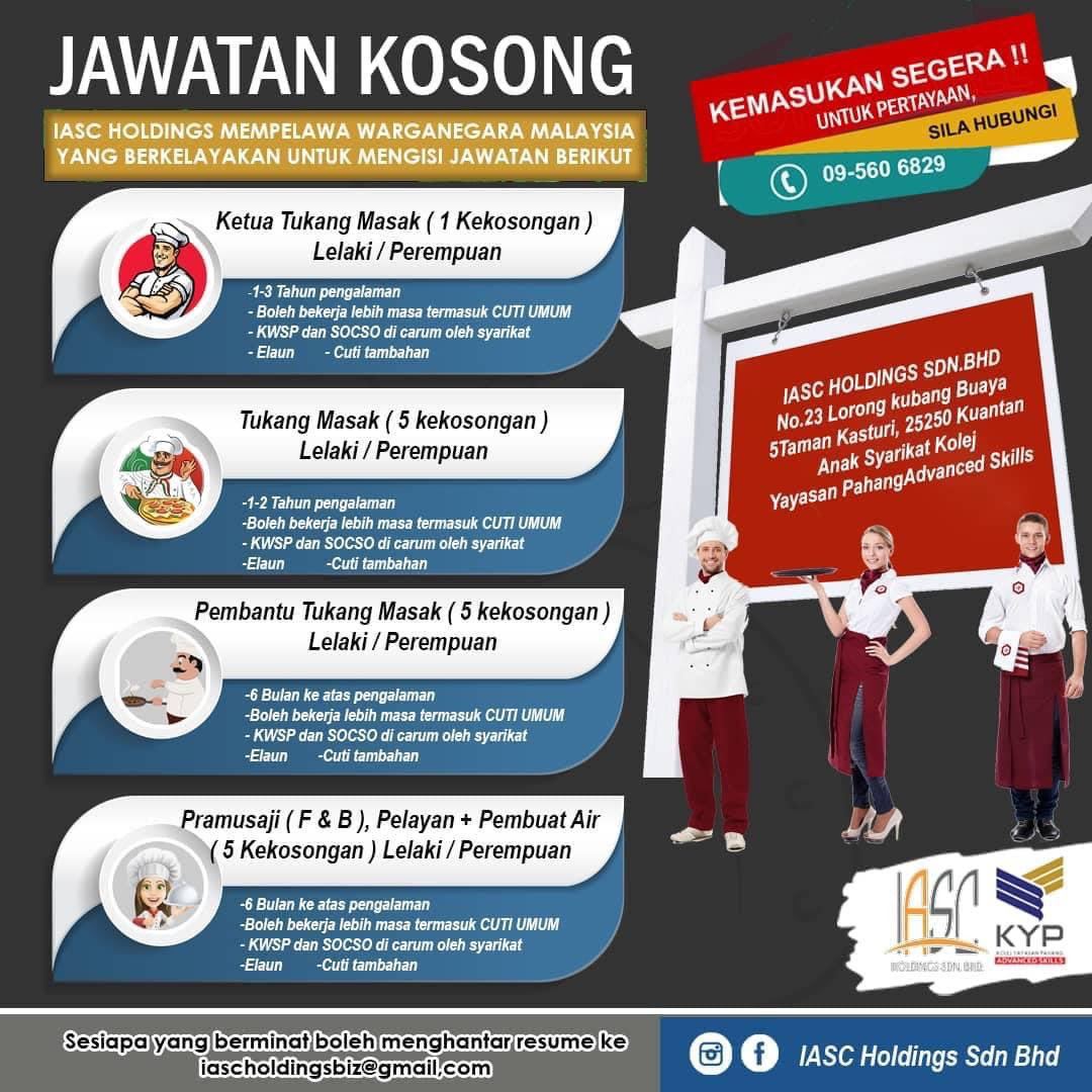 Um juga mempunyai sebuah hospital iaitu pusat perubatan universiti malaya (ppum). Jawatan Kosong Kolej Yayasan Pahang Kyp Portal Kerja Kosong Graduan