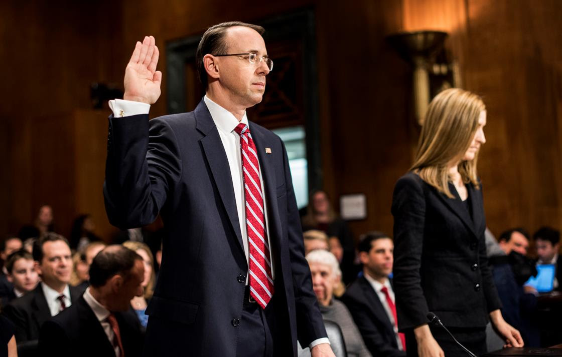 Deputy AG Rod Rosenstein