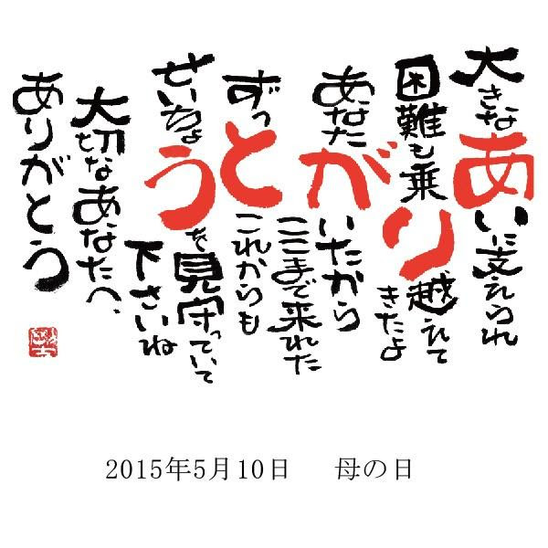 英語 お祝いの言葉をありがとう