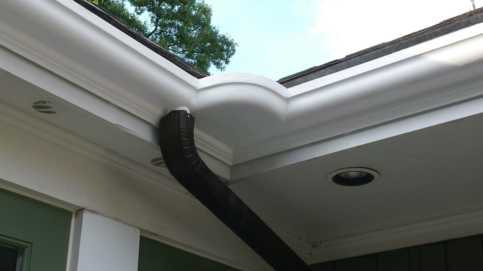 Maybe you would like to learn more about one of these? Fiberglass Gutter Options Wood Replacement Gutter The Fiberglass Gutter Company Faux Wooden Gutters