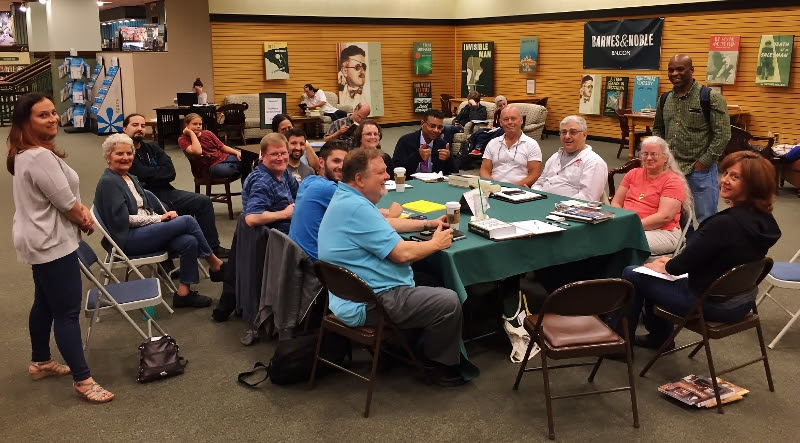 The Writers' Group meets at Barnes & Noble in Rochester Hills at 7:30 p.m. - click to go to website